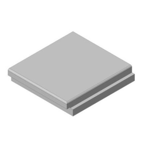 Šamotová deska spodní, levá KV DYNAMIC 2G 66. 50. 13 B 